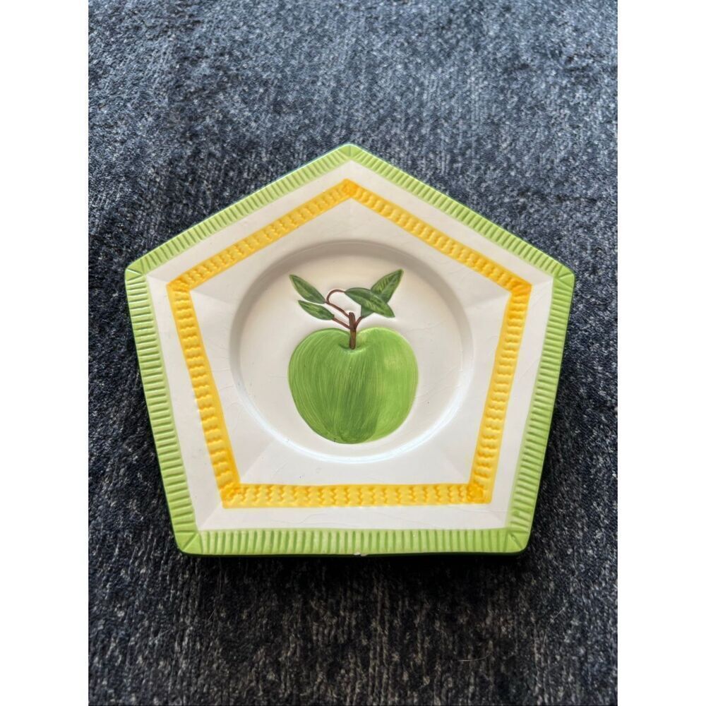 Yankee Candle Ceramic Apple Plate